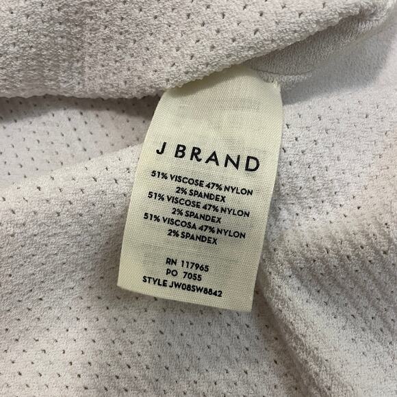 J Brand Knit 2-Pc Set Sweater Top & Skirt | White Stretch Textured Knit M NWOT - Picture 5 of 10